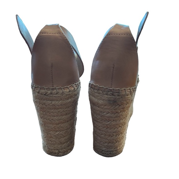 Marc Fisher Andrew Espadrille Wedge Platform Sandal Size 8.5 - Picture 6 of 7